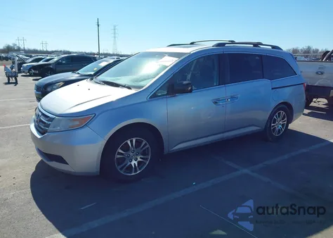 2012 Honda Odyssey Ex-L z USA, uszkodzony, nr VIN 5FNRL5H69CB006406